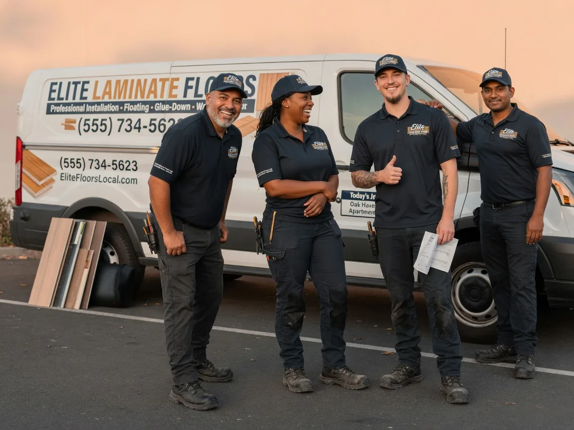 Laminate flooring installation company in Boley, OK